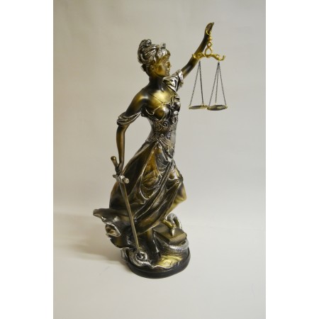 Justitia Justizia Figur