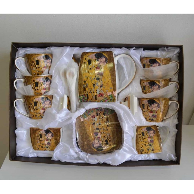 Klimt 21teiliges Tee Kaffeetassenset